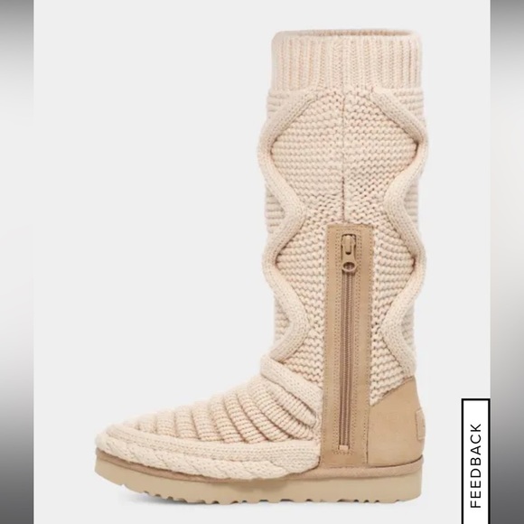 UGG CLASSIC TALL CHUNKY KNIT BOOTS - Picture 4 of 9